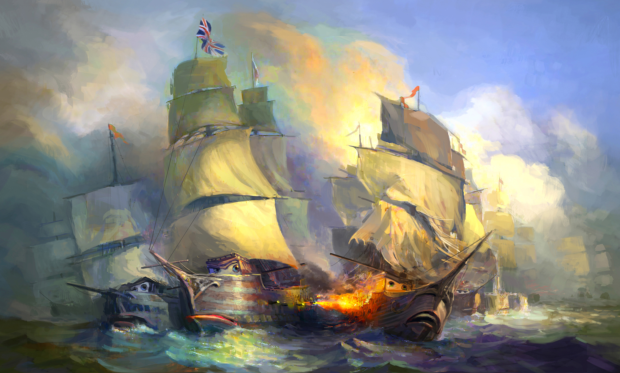 Knighting Room Mural #2 by Jason Merck - Zerply